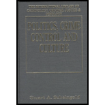 Politics, Crime Control and Culture