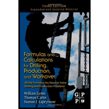 Formulas and Calculations for Drilling