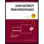 Clean Electricity From Photovoltaics