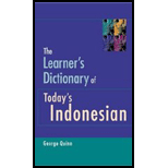 Learners Dictionary of Todays Indonesian