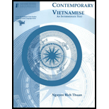 Contemporary Vietnamese  An Intermediate With 4 Audio Tapes