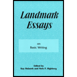 Landmark Essays on Basic Writing