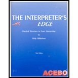 Interpreters Edge  Practical Exercises in Court Interpreting   With 8 CDs