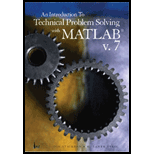 Introduction to Technical Problem Solving With MATLAB Volume 7