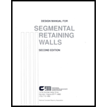 Design Manual for Segmental Retaining