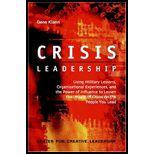 Crisis Leadership