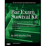 Bar Examination Survival Kit