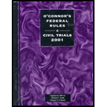 Oconnors Federal Rules Civil Trials 2001