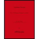 Airplane Design, Part I  Preliminary Sizing of Airplanes