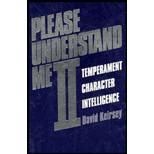 Please Understand Me II: Temperament, Character, Intelligence by David Keirsey - ISBN 9781885705020