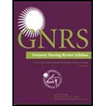 GNRS Geriatric Nursing Review Syllabus