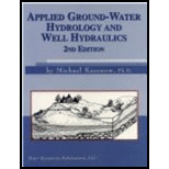 Applied Ground Water Hydrology and Well Hydralics