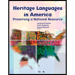 Heritage Languages in America