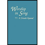 Worship in Song  A Friends Hymnal