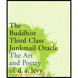 Buddhist Third Class Junkmail Oracle   Art and Poetry Of D. A. Levy