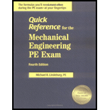 Quick Reference for the Mechanical Engineering PE Exam