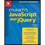 Murachs JavaScript and jQuery