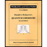 Problems and Solution for McQuarries Quantum Chemistry