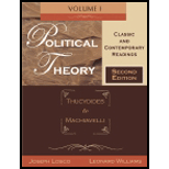 Political Theory, Volume 1