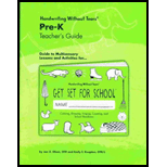 Handwriting Without Tears  Get Set for School Teachers Guide (Pre K)