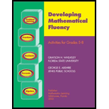 Developing Mathmatical Fluency   With CD