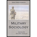 New Directions in Military Sociology (Canadian)