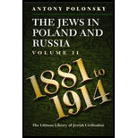 Jews in Poland and Russian, Volume II 1881 1914