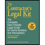 Contractors Legal Kit