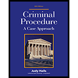 Criminal Procedure  A Case Approach