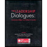 Leadership Dialogues : Community College Case Studies to Consider by Lawrence W. Tyree - ISBN 9781931300407
