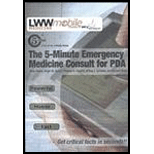 5 Minute Emergency Medical Consult  (PDA CD) (Software)