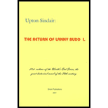 Return of Lanny Budd