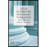 Legal Guidelines for Family Therapists