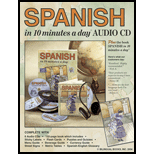 Spanish in 10 Minutes a Day   Book With 6 CDs