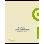 Essentials of Adobe Indesign Cs2