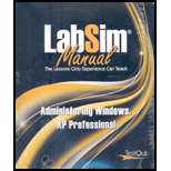 LabSim Manual  Administering Windows XP Professional  With 2 CDs