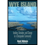 Wye Island  Insiders, Outsiders, and Change in a Chesapeake Community