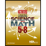 Activities Linking Science With Math, 5 8