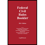 Federal Civil Rules Booklet 2014