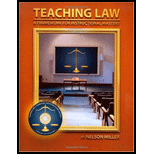 Teaching Law   With CD