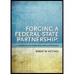 Forging a Federal State Partnership