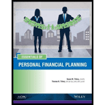 Essentials of Personal Financial Plan 17 Edition, by Tillery - ISBN 9781945498237
