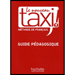 Le Nouveau Taxi  Guide Pedagogique Book 1