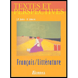 Textes Et Perspectives