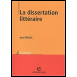 La Dissertation Litteraire