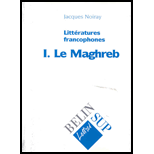 Le Maghreb Literature Francais 1