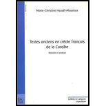 Textes Anciens En Creole Francais De La