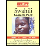 Swahili Cassette Pack With Book