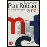 Le Nouveau Petit Robert Dictionnaire