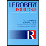 Le Robert Pout Tous